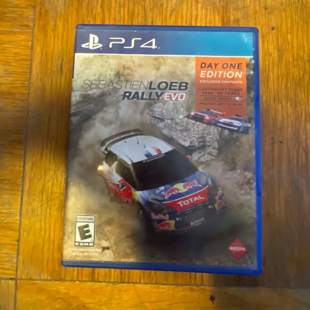 Sebastien Loeb Rally EVO PS4 - Blue Case